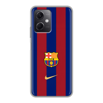 Силиконовый чехол на Xiaomi RedMi Note 12 5G с принтом Барселона Barcelona Силиконовый чехол на Xiaomi RedMi Note 12 5G с принтом Барселона Barcelona