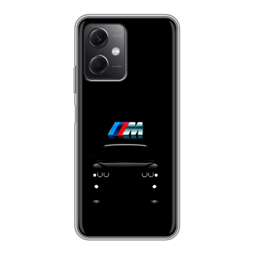 Силиконовый чехол на Xiaomi RedMi Note 12 5G с принтом БМВ BMW Силиконовый чехол на Xiaomi RedMi Note 12 5G с принтом БМВ BMW