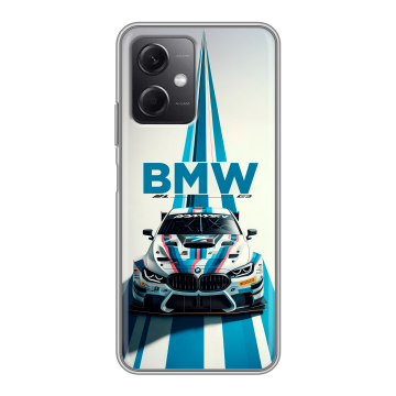 Силиконовый чехол на Xiaomi RedMi Note 12 5G с принтом БМВ BMW Силиконовый чехол на Xiaomi RedMi Note 12 5G с принтом БМВ BMW