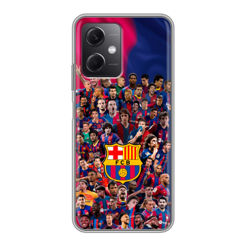 Силиконовый чехол на Xiaomi RedMi Note 12 5G с принтом Барселона Barcelona Силиконовый чехол на Xiaomi RedMi Note 12 5G с принтом Барселона Barcelona
