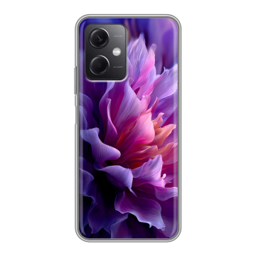Силиконовый чехол на Xiaomi RedMi Note 12 5G с принтом женский цветы Силиконовый чехол на Xiaomi RedMi Note 12 5G с принтом женский цветы