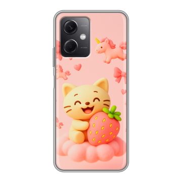 Силиконовый чехол на Xiaomi RedMi Note 12 5G с принтом для девочек