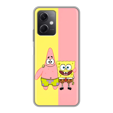 Силиконовый чехол на Xiaomi RedMi Note 12 5G с принтом Спанч боб Спанчбоб Силиконовый чехол на Xiaomi RedMi Note 12 5G с принтом Спанч боб Спанчбоб