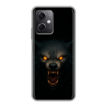 Силиконовый чехол на Xiaomi RedMi Note 12 5G с принтом Волк Силиконовый чехол на Xiaomi RedMi Note 12 5G с принтом Волк