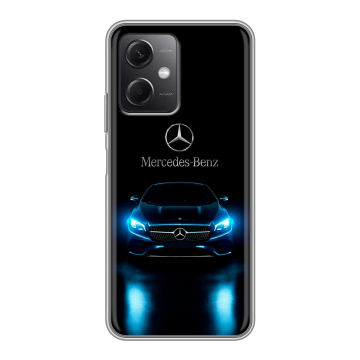 Силиконовый чехол на Xiaomi RedMi Note 12 5G с принтом Mercedes Мерседес Силиконовый чехол на Xiaomi RedMi Note 12 5G с принтом Mercedes Мерседес