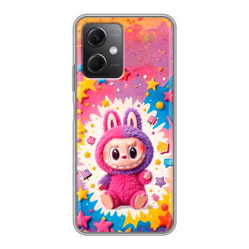 Силиконовый чехол на Xiaomi RedMi Note 12 5G с принтом Labubu Лабубу Силиконовый чехол на Xiaomi RedMi Note 12 5G с принтом Labubu Лабубу