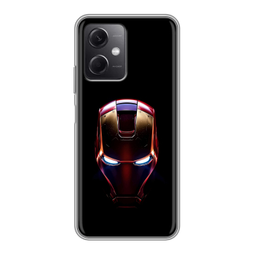Силиконовый чехол на Xiaomi RedMi Note 12 5G с принтом IronMan Железный человек Силиконовый чехол на Xiaomi RedMi Note 12 5G с принтом IronMan Железный человек