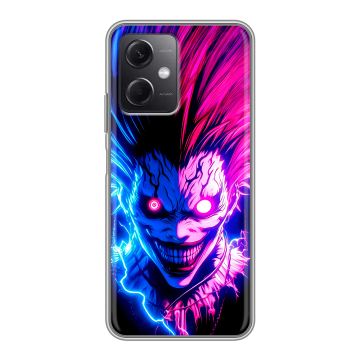 Силиконовый чехол на Xiaomi RedMi Note 12 5G с принтом Death note Тетрадь смерти Силиконовый чехол на Xiaomi RedMi Note 12 5G с принтом Death note Тетрадь смерти
