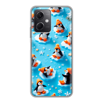 Силиконовый чехол на Xiaomi RedMi Note 12 5G с принтом Новый год Силиконовый чехол на Xiaomi RedMi Note 12 5G с принтом Новый год