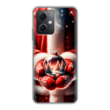 Силиконовый чехол на Xiaomi RedMi Note 12 5G с принтом Новый год Силиконовый чехол на Xiaomi RedMi Note 12 5G с принтом Новый год