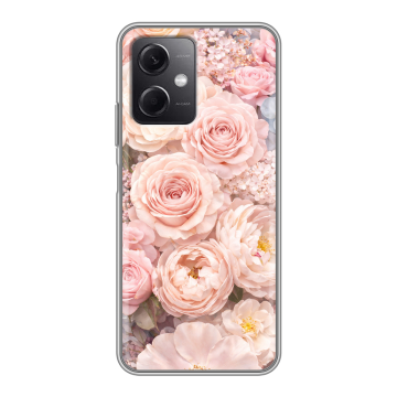 Силиконовый чехол на Xiaomi RedMi Note 12 5G с принтом женский