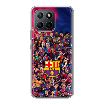Силиконовый чехол на Huawei Honor X8 5G с принтом Барселона Barcelona
