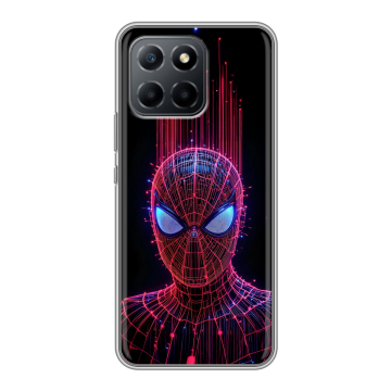 Силиконовый чехол на Huawei Honor X8 5G с принтом Spiderman Человек паук