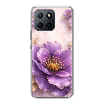Силиконовый чехол на Huawei Honor X8 5G с принтом женский
