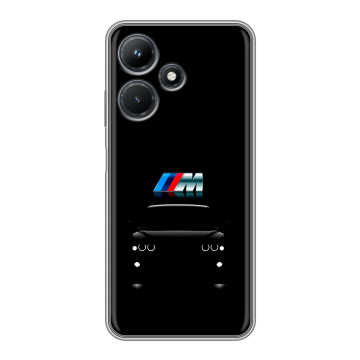 Силиконовый чехол на Infinix Hot 30i с принтом БМВ BMW