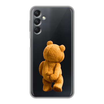 Силиконовый чехол на Samsung Galaxy A24 4G с принтом Медведь