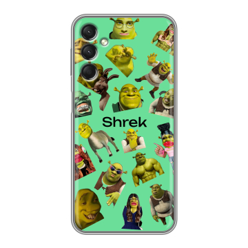 Силиконовый чехол на Samsung Galaxy A24 4G с принтом Шрек Shrek
