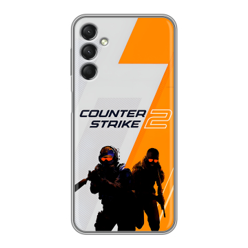 Силиконовый чехол на Samsung Galaxy A24 4G с принтом Counter Strike