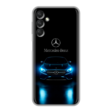 Силиконовый чехол на Samsung Galaxy A24 4G с принтом Mercedes Мерседес Силиконовый чехол на Samsung Galaxy A24 4G с принтом Mercedes Мерседес