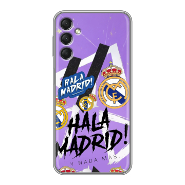 Силиконовый чехол на Samsung Galaxy A24 4G с принтом Real Madrid Реал Мадрид