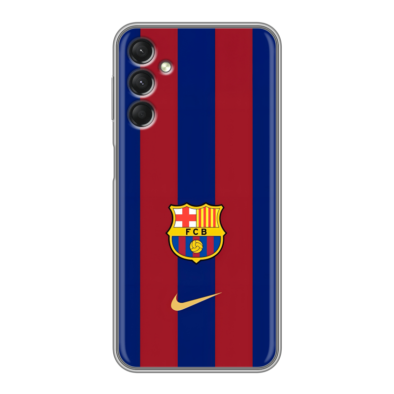 Силиконовый чехол на Samsung Galaxy A24 4G с принтом Барселона Barcelona Силиконовый чехол на Samsung Galaxy A24 4G с принтом Барселона Barcelona