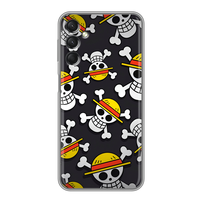 Силиконовый противоударный чехол на Samsung Galaxy A24 4G с принтом One Piece Ван Пис Силиконовый противоударный чехол на Samsung Galaxy A24 4G с принтом One Piece Ван Пис