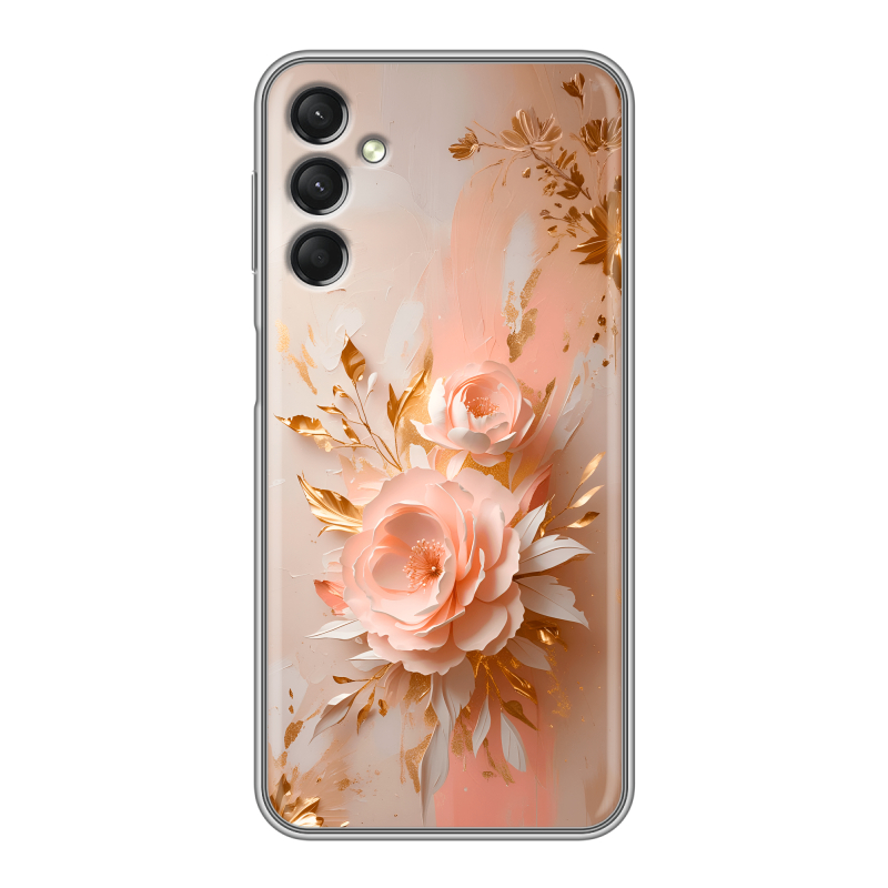 Силиконовый чехол на Samsung Galaxy A24 4G с принтом женский Силиконовый чехол на Samsung Galaxy A24 4G с принтом женский
