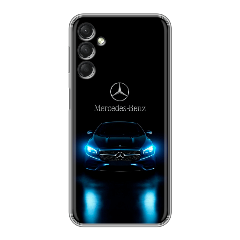 Силиконовый чехол на Samsung Galaxy A24 4G с принтом Mercedes Мерседес Силиконовый чехол на Samsung Galaxy A24 4G с принтом Mercedes Мерседес