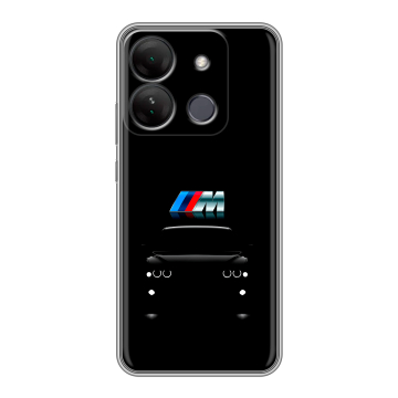 Силиконовый чехол на Infinix Smart 7 HD с принтом БМВ BMW