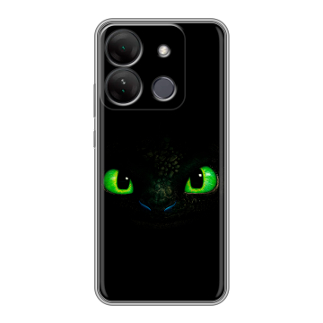 Силиконовый чехол на Infinix Smart 7 HD с принтом Как приручить дракона Силиконовый чехол на Infinix Smart 7 HD с принтом Как приручить дракона