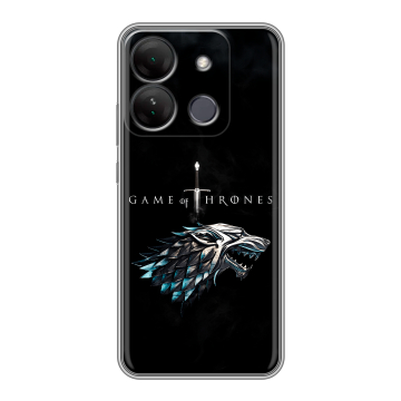Силиконовый чехол на Infinix Smart 7 HD с принтом Игра Престолов Game Thrones Силиконовый чехол на Infinix Smart 7 HD с принтом Игра Престолов Game Thrones
