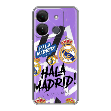 Силиконовый чехол на Infinix Smart 7 HD с принтом Real Madrid Реал Мадрид Силиконовый чехол на Infinix Smart 7 HD с принтом Real Madrid Реал Мадрид