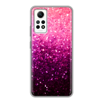 Силиконовый чехол на Xiaomi RedMi Note 12 Pro 4G с принтом Блестки Силиконовый чехол на Xiaomi RedMi Note 12 Pro 4G с принтом Блестки