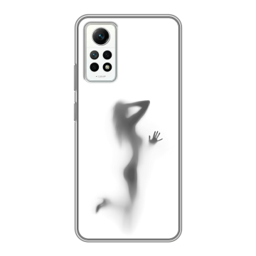 Силиконовый чехол на Xiaomi RedMi Note 12 Pro 4G с принтом Силуэт Силиконовый чехол на Xiaomi RedMi Note 12 Pro 4G с принтом Силуэт