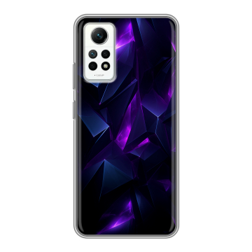 Силиконовый чехол на Xiaomi RedMi Note 12 Pro 4G с принтом Абстракиция Силиконовый чехол на Xiaomi RedMi Note 12 Pro 4G с принтом Абстракиция
