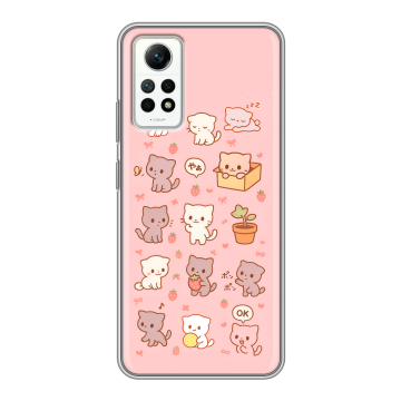 Силиконовый чехол на Xiaomi RedMi Note 12 Pro 4G с принтом Hello Kitty Хелоу Кити Силиконовый чехол на Xiaomi RedMi Note 12 Pro 4G с принтом Hello Kitty Хелоу Кити