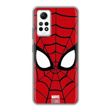 Силиконовый чехол на Xiaomi RedMi Note 12 Pro 4G с принтом человек паук spiderman Силиконовый чехол на Xiaomi RedMi Note 12 Pro 4G с принтом человек паук spiderman