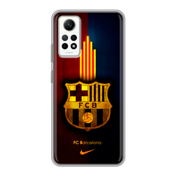 Силиконовый чехол на Xiaomi RedMi Note 12 Pro 4G с принтом Барселона Barcelona Силиконовый чехол на Xiaomi RedMi Note 12 Pro 4G с принтом Барселона Barcelona