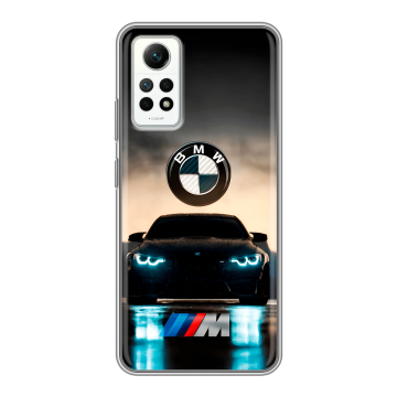 Силиконовый чехол на Xiaomi RedMi Note 12 Pro 4G с принтом БМВ BMW Силиконовый чехол на Xiaomi RedMi Note 12 Pro 4G с принтом БМВ BMW