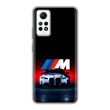 Силиконовый чехол на Xiaomi RedMi Note 12 Pro 4G с принтом БМВ BMW Силиконовый чехол на Xiaomi RedMi Note 12 Pro 4G с принтом БМВ BMW