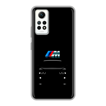 Силиконовый чехол на Xiaomi RedMi Note 12 Pro 4G с принтом БМВ BMW Силиконовый чехол на Xiaomi RedMi Note 12 Pro 4G с принтом БМВ BMW