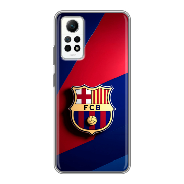 Силиконовый чехол на Xiaomi RedMi Note 12 Pro 4G с принтом Барселона Barcelona Силиконовый чехол на Xiaomi RedMi Note 12 Pro 4G с принтом Барселона Barcelona