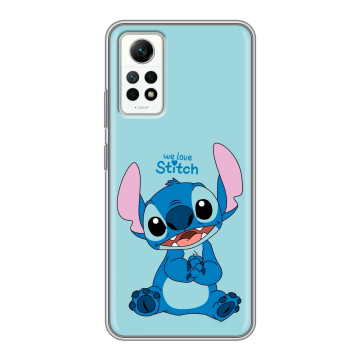 Силиконовый чехол на Xiaomi RedMi Note 12 Pro 4G с принтом Лило и Стич Силиконовый чехол на Xiaomi RedMi Note 12 Pro 4G с принтом Лило и Стич