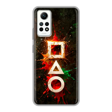 Силиконовый чехол на Xiaomi RedMi Note 12 Pro 4G с принтом Squid Game Игра кальмара Силиконовый чехол на Xiaomi RedMi Note 12 Pro 4G с принтом Squid Game Игра кальмара