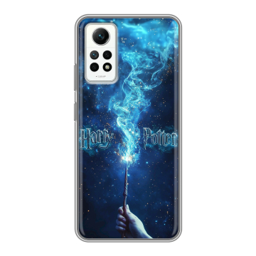 Силиконовый чехол на Xiaomi RedMi Note 12 Pro 4G с принтом Harry Potter Гарри Поттер