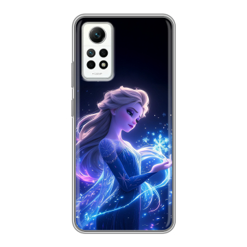 Силиконовый чехол на Xiaomi RedMi Note 12 Pro 4G с принтом Холодное сердце Frozen Силиконовый чехол на Xiaomi RedMi Note 12 Pro 4G с принтом Холодное сердце Frozen