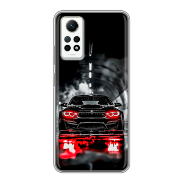 Силиконовый чехол на Xiaomi RedMi Note 12 Pro 4G с принтом BMW БМВ Силиконовый чехол на Xiaomi RedMi Note 12 Pro 4G с принтом BMW БМВ