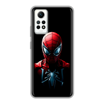 Силиконовый чехол на Xiaomi RedMi Note 12 Pro 4G с принтом Spiderman Человек паук Силиконовый чехол на Xiaomi RedMi Note 12 Pro 4G с принтом Spiderman Человек паук