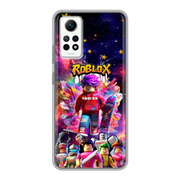 Силиконовый чехол на Xiaomi RedMi Note 12 Pro 4G с принтом Roblox Роблокс Силиконовый чехол на Xiaomi RedMi Note 12 Pro 4G с принтом Roblox Роблокс