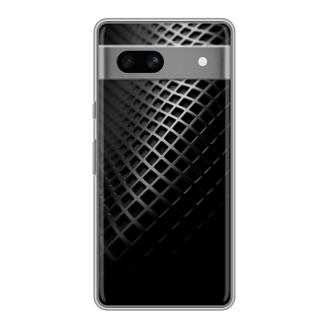 Силиконовый чехол на Google Pixel 7A с принтом Текстура металла Силиконовый чехол на Google Pixel 7A с принтом Текстура металла